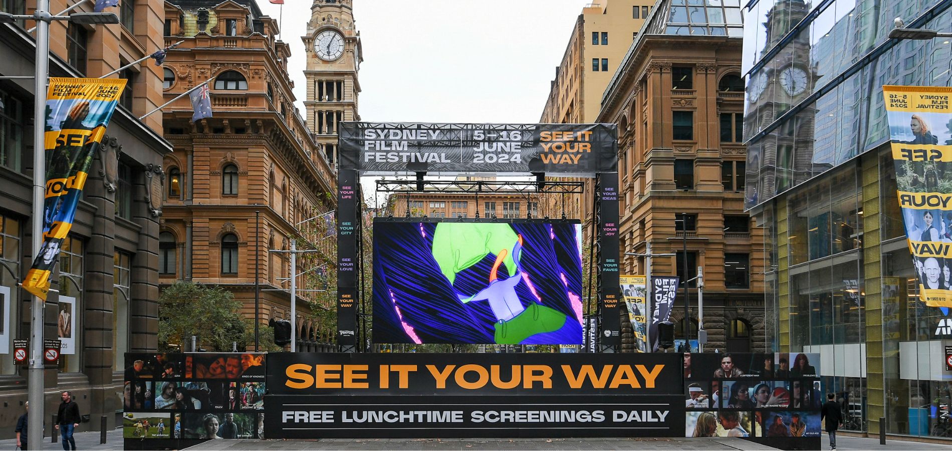 Sydney Film Festival Martin Place