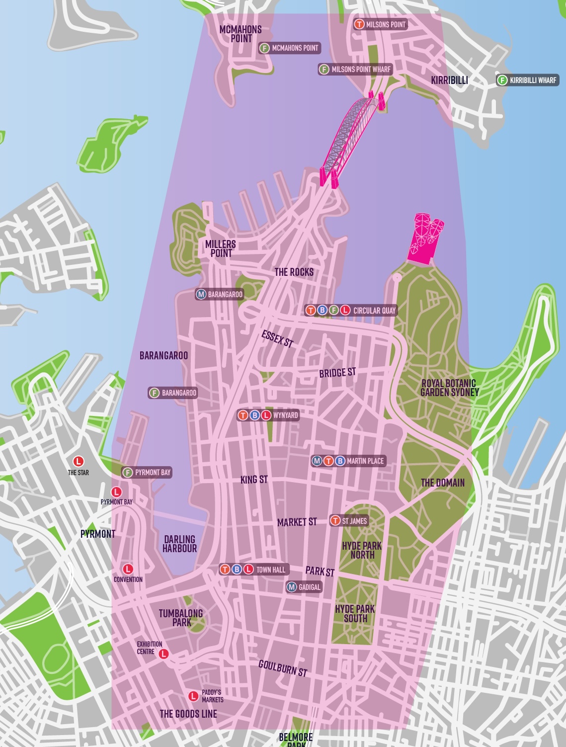 Local Business Program Boundary Map